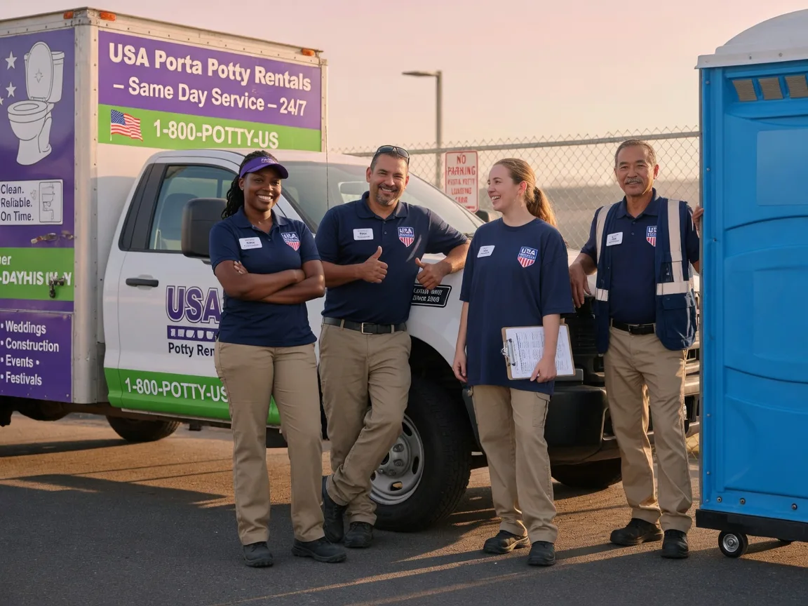 Porta Potty Rental company in Lemon Cove, CA